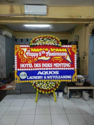 Papan Bunga di Turirejo Lawang