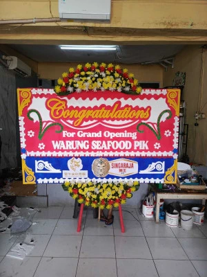 Papan Bunga di Turirejo Lawang